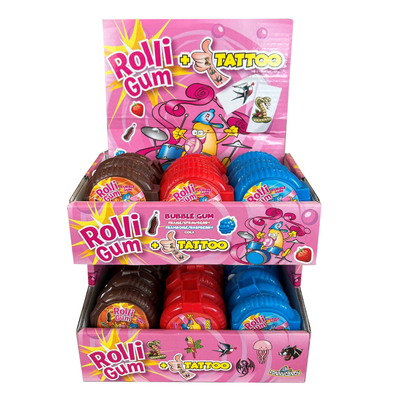 Funny candy rolligum (30x 15gr)