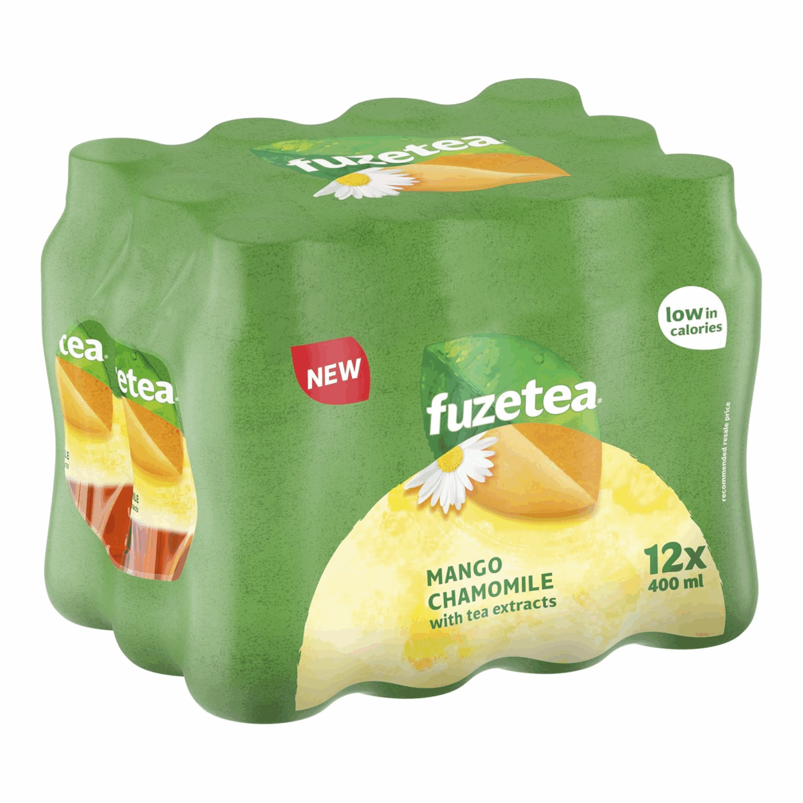 Fuze tea green tea mango chamomile pet (12x 40cl)