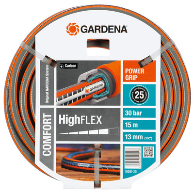 Gardena comfort highflex slang 13 mm (1 2 ) (grijs oranje, 18061-20, 15 m)
