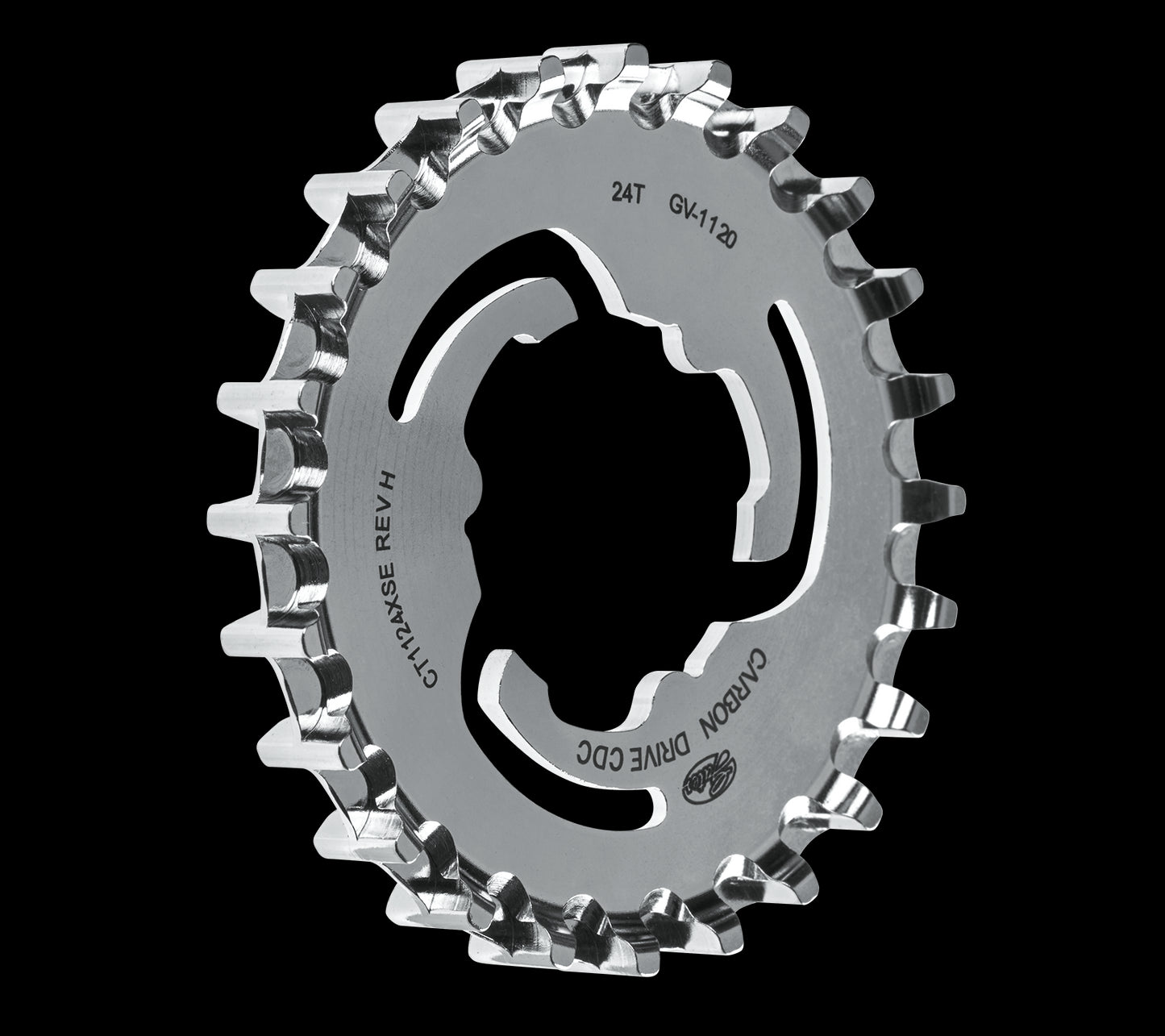 Gates cdx fin line achtertandwiel 24t alfine nexus sturmey