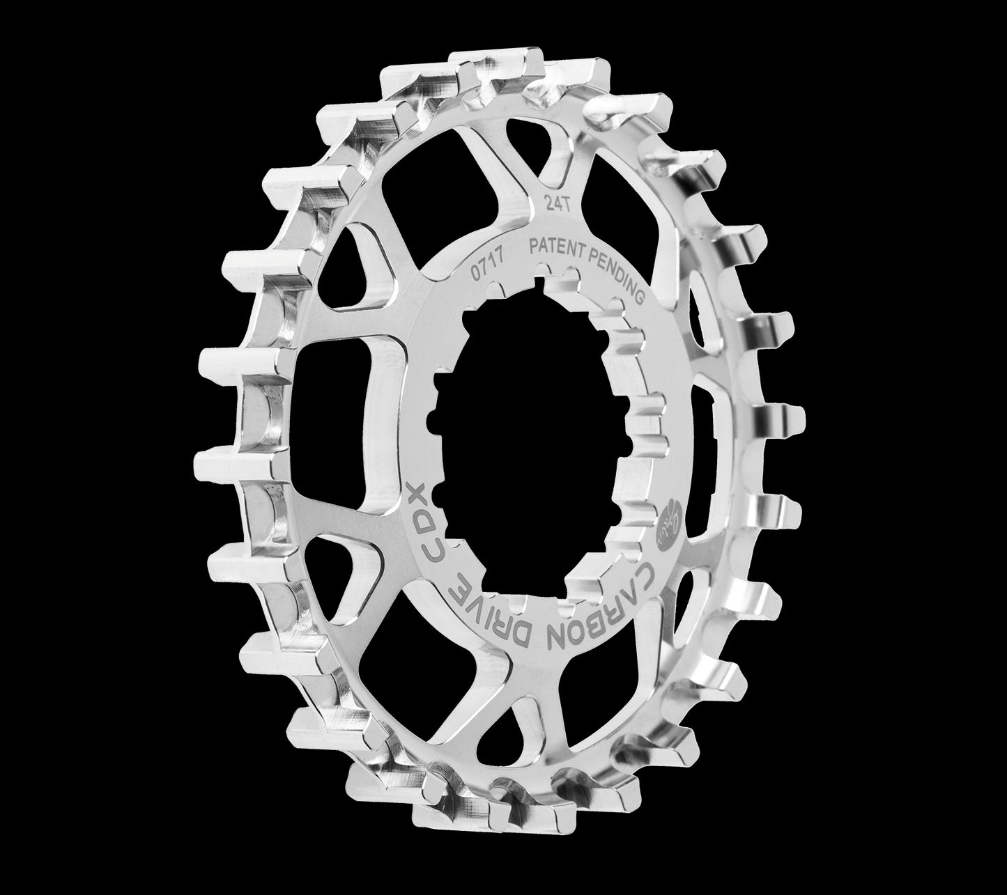 Shimano gates sprocket cdx 24t 9-spline freewheel hub