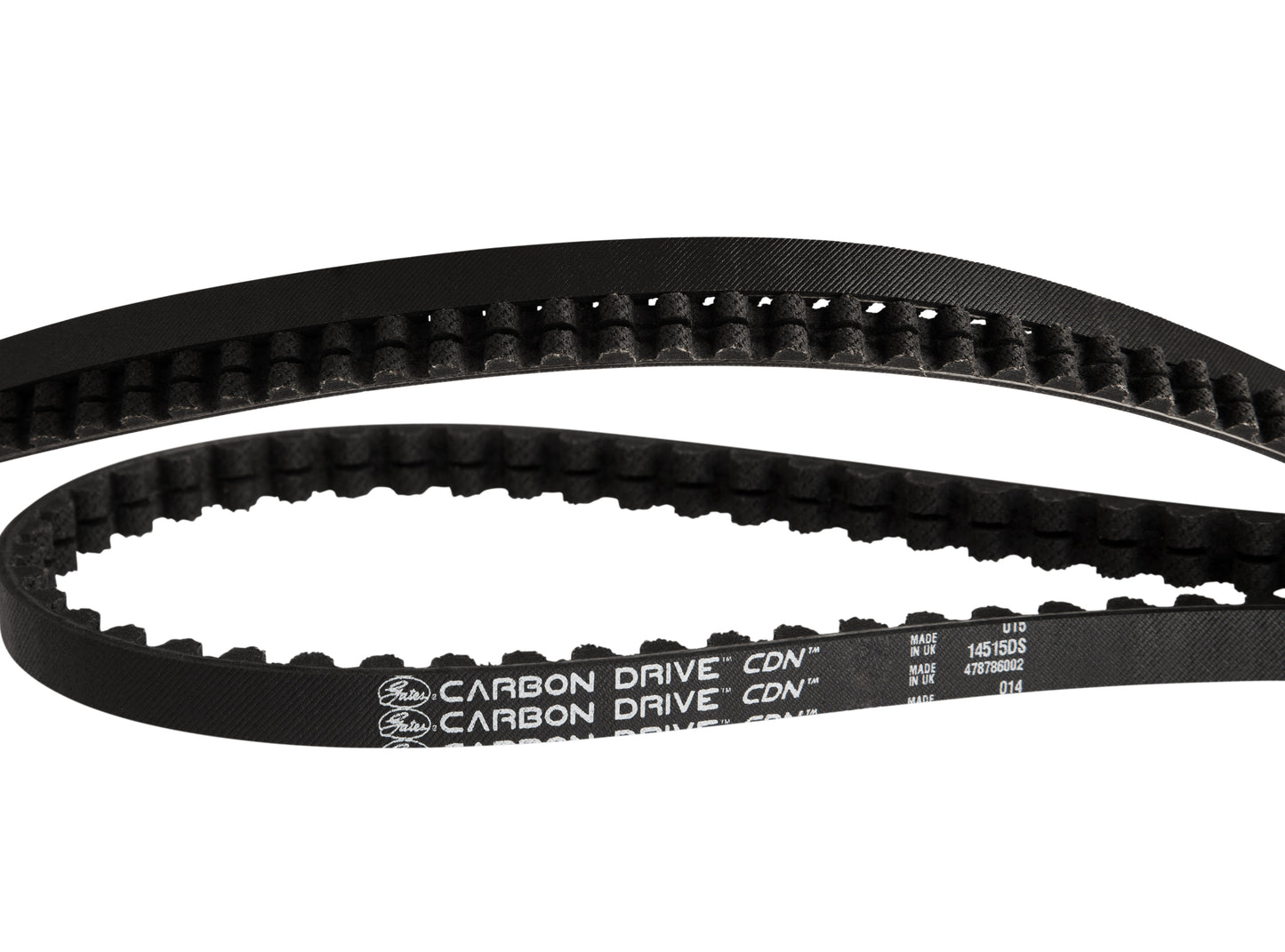 Gates cdn belt carbon drive 122 tands zwart