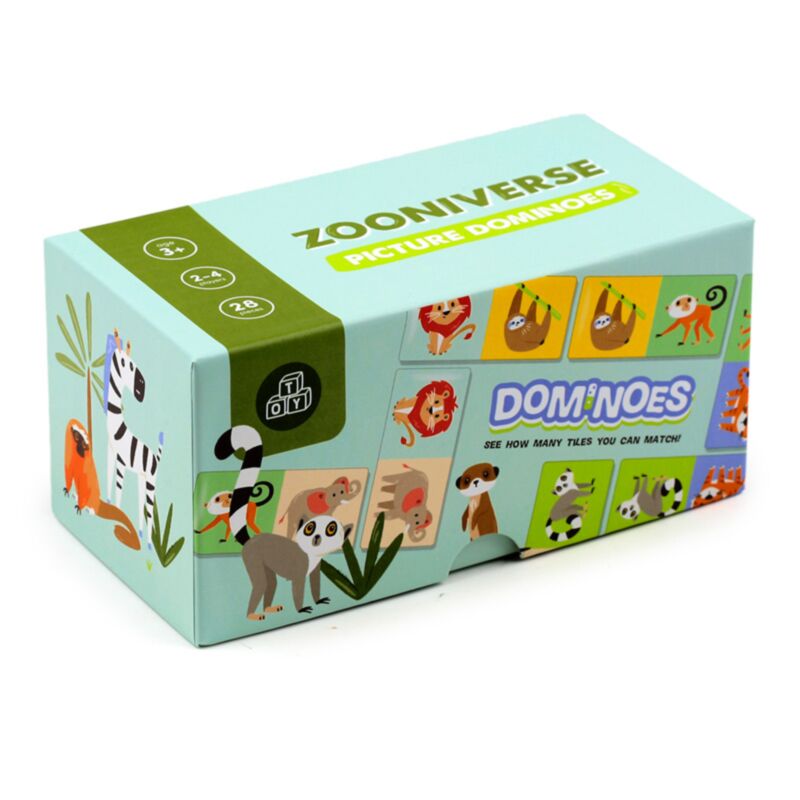 Zooniverse kinder domino set
