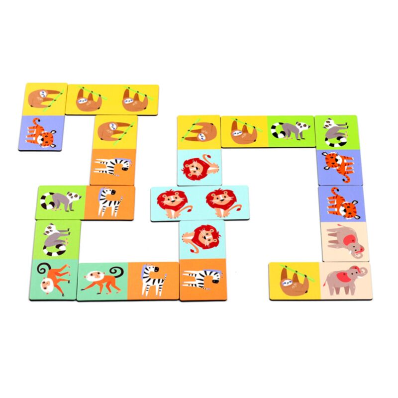 Zooniverse kinder domino set