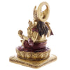 Goud rood ganesh beeld 14cm