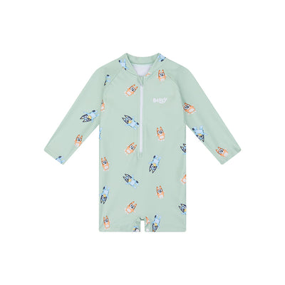 Bluey | groen uv zwempak jongens