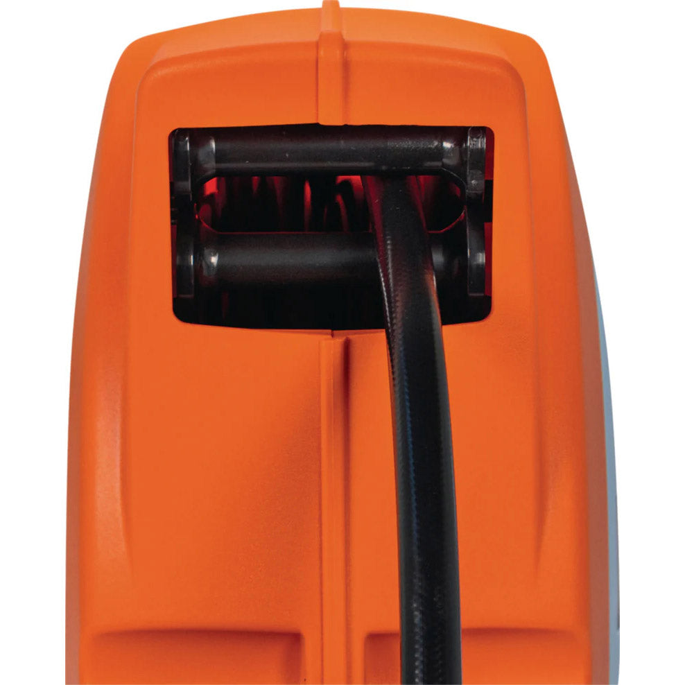 Berner luchthaspel 15bar 10m ø8mm zelfoprollend oranje