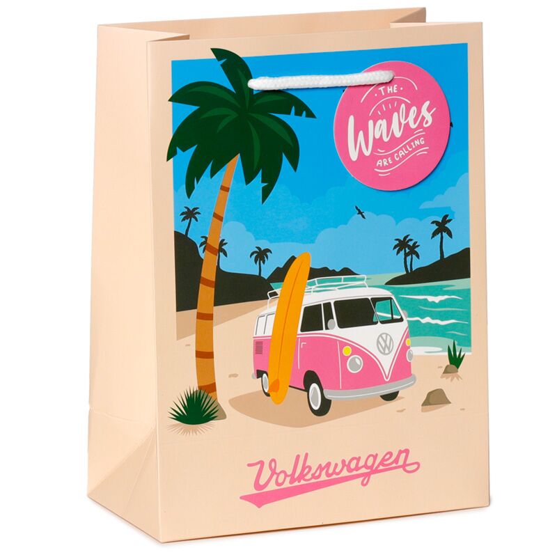 Volkswagen busje vw t1 waves cadeautasje - medium