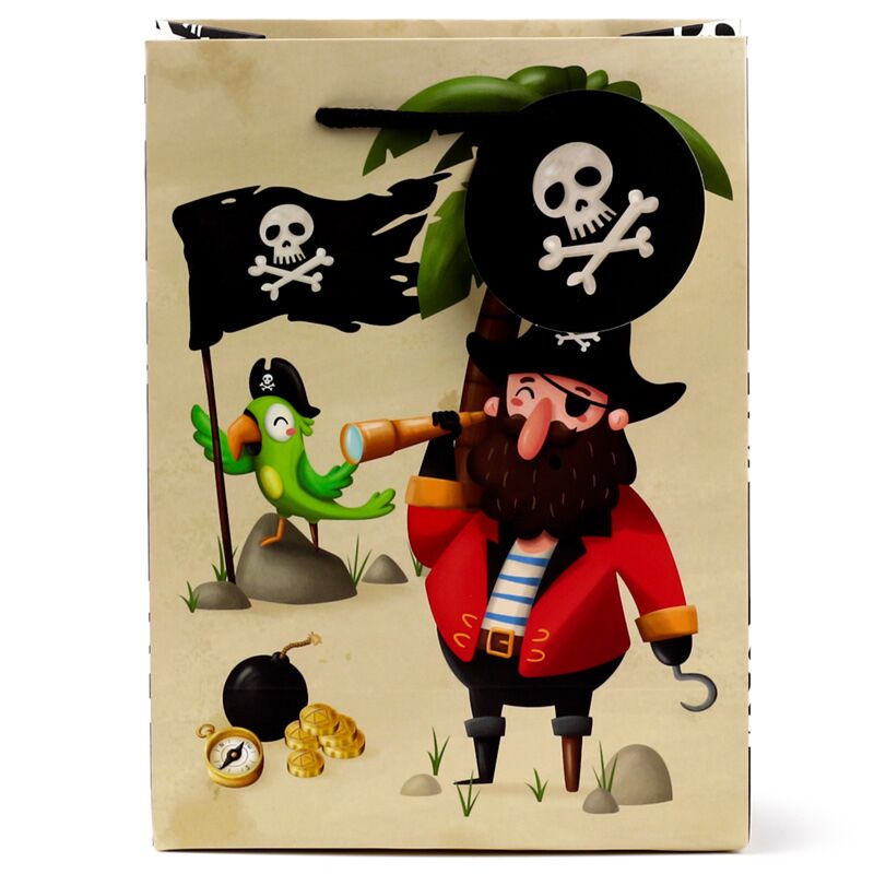 Jolly rogers piraatn - cadeautasje medium