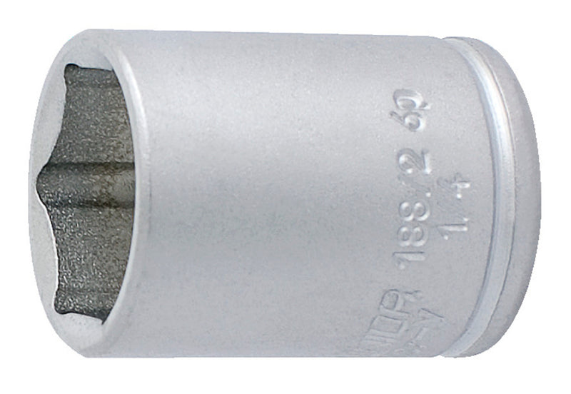Unior dopsleutel 1 4 188 2 6p 9mm