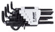 Unior stiftsleutelset, tx in kunststof houder 220 7txph tx8