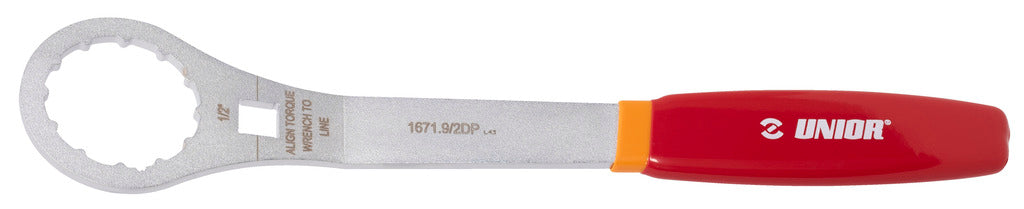 Unior bottom bracket wrench 12 notch 1671.9 2dp