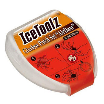 IceToolz Zelfklevende bandenplakkers AirDam 24056J5 50 doosjes à 6 stuks (in pot)