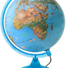 Arca globe : 25 cm met led verlichting (0325bu) wereldbol
