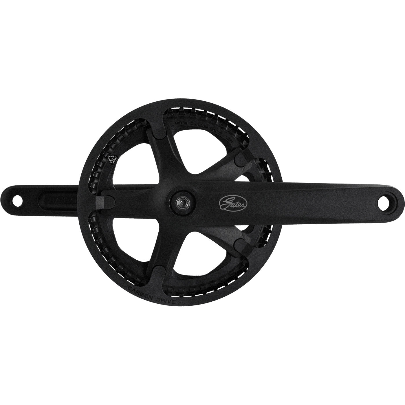 Gates crankstel cdn s150 50t 170mm pvc beschermrand zwart