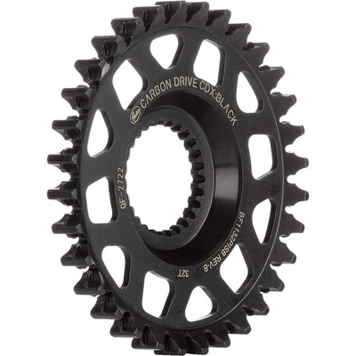 Gates tandwiel cdx 32t pinion fin line chromoly zwart