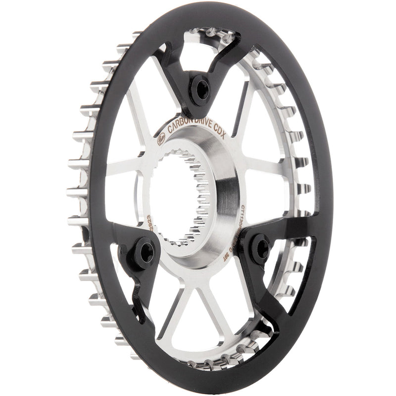 Gates tandwiel cdx 39t pinion met beschermrand rvs