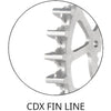 Gates voortandwiel cdx fin line 39t - pinion