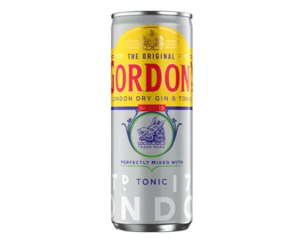 Gordon's gin tonic blik (12x 25cl)