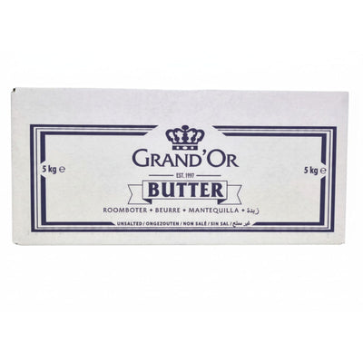 Grand'or roomboter 82% ongezouten (5kg)