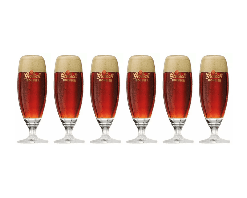 Grolsch bokbier glas (6x 30cl)