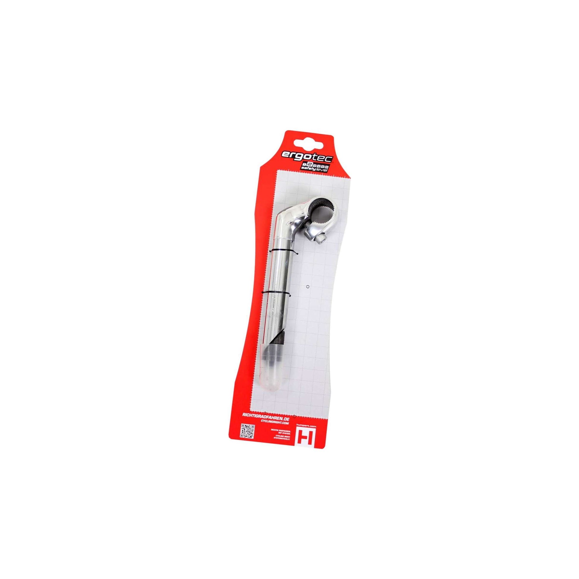 Ergotec stuurpen cat 22.2 230 alu chroom