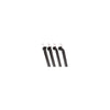 Ergotec zadelpen viper 10� 31.6 x 400 zwart mat