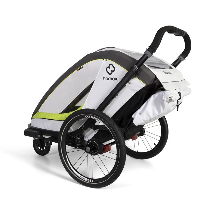 Hamax breeze - white green