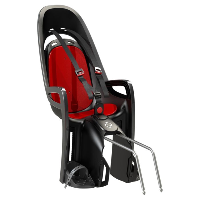 Hamax zenith - bicycle child seat | grey - red