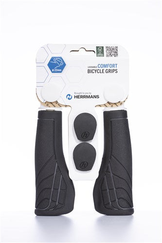 Herrmans handvatset line dd36 125 125mm zwart