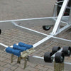 Rubber kimrol boottrailer 115x86mm zwart