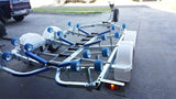 Polyurethaan kimrol boottrailer 110x75mm blauw - afbeelding 2
