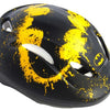 skate fietshelm Batman juniGoud 52-56 cm zwart geel