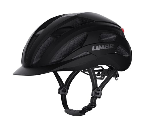 helm Limar Torino m 53-57 mat zwart met led