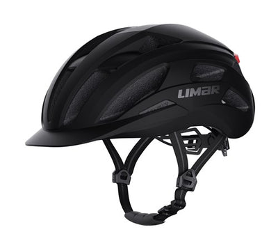 Limar helm torino m 53-57 mat zwart met led