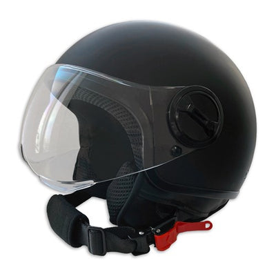 Pro-Tect Protect urban helm l voor scooter en fiets ece keurmerk zwart