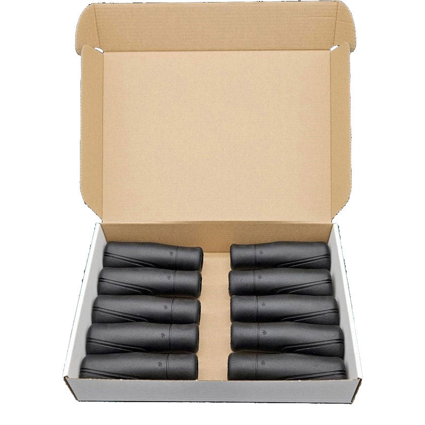 Herrmans handvatset moza 91b 120mm tpe zwart (15pr)