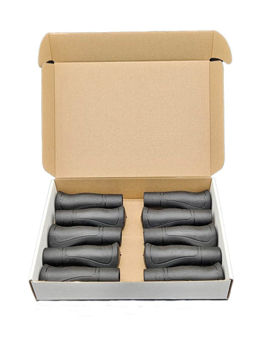 Herrmans handvatset 84b - 90 120 mm - zwart - 15 sets in werkplaatsverpakking