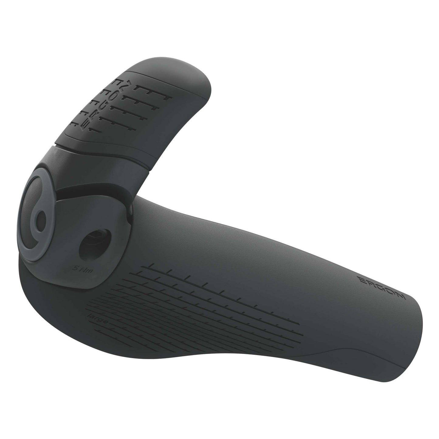 Ergon gp2 evo handvatten 130.5 mm - fietsonderdelen - zwart l