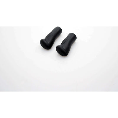 Widek Handvat Ergo Tour kort lang zwart (115 103mm) - fietsaccessoire