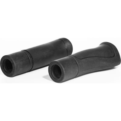 Herrmans Ergo 84B zwart 120mm - fiets handvat