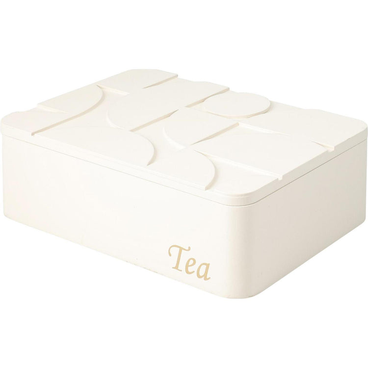 Home styling theedoos 24 x 16,5 cm houten