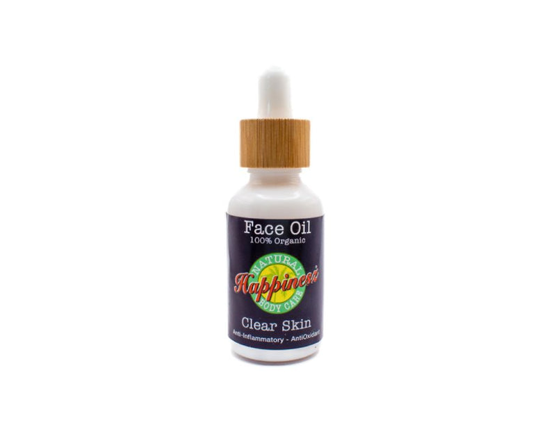 Happinesz gezichtsolie - clear skin - 30 ml
