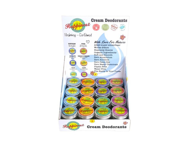 Happinesz display - deodorant - 48st