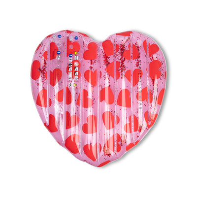 Mini hearts | roze hart luchtbed
