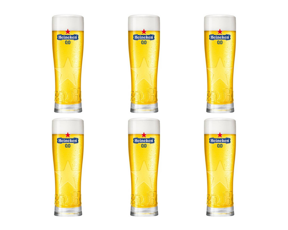 Heineken 0.0% star glas (6x 25cl)