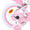 Hello kitty kinderfiets - meisjes - 14 inch - roze - twee handremmen