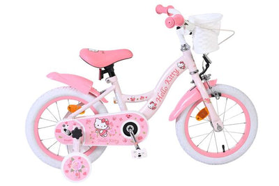 Volare hello kitty kinderfiets - meisjes - 14 inch - roze