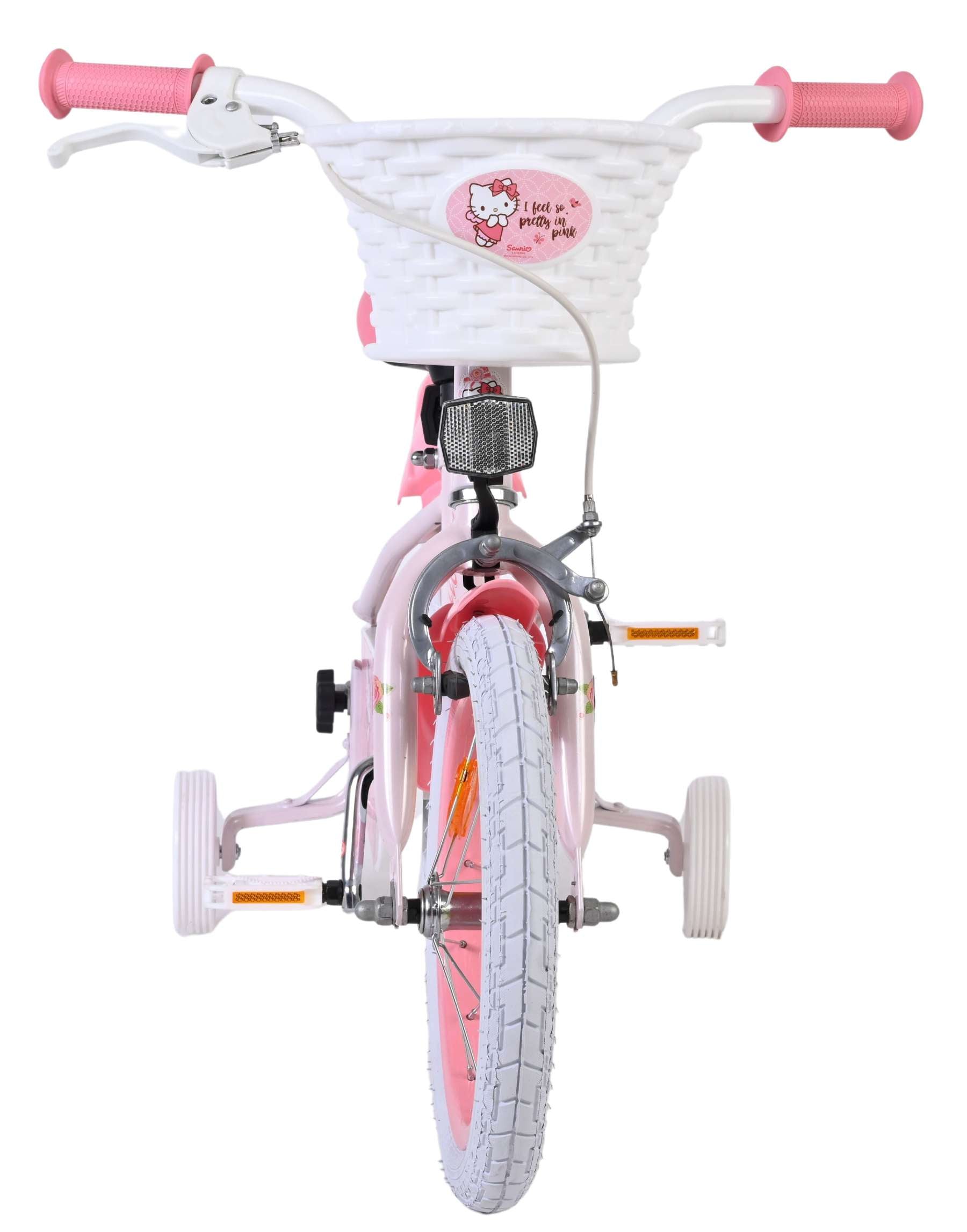 Volare hello kitty kinderfiets - meisjes - 14 inch - roze