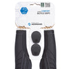 Herrmans LINE DD36 - Ergonomisch verstelbaar fiets handvat (125mm) - Zwart Grijs